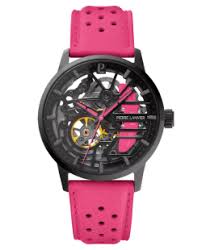 Montre Femme Pierre Lannier PADDOCK-Bracelet Cuir Rose